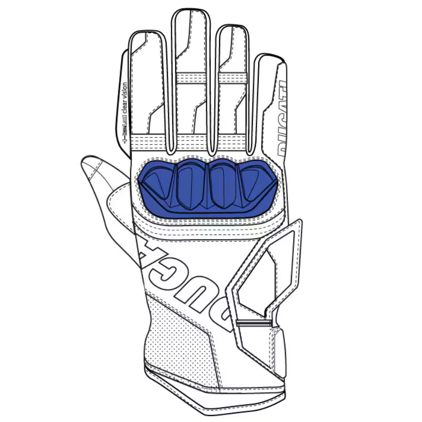 Ducati Sport C5 Leather Gloves Black