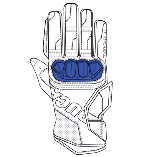 Ducati Sport C5 Leather Gloves Black