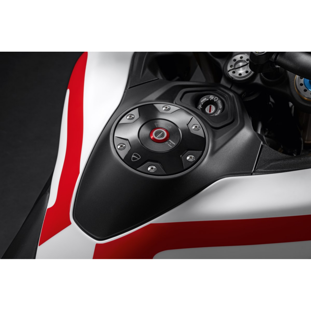 Ducati Rizoma Billet Aluminium Tank Cap Hypermotard, Multistrada, Desert X