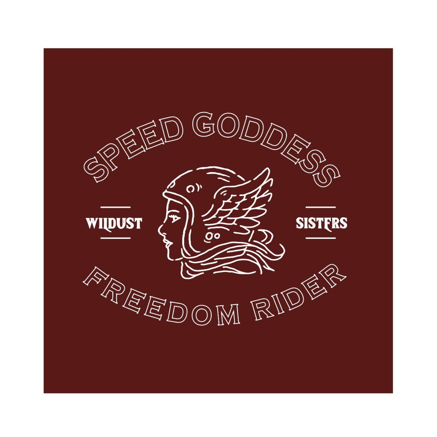 Wildust Sisters Speed Goddess T-Shirt - Red