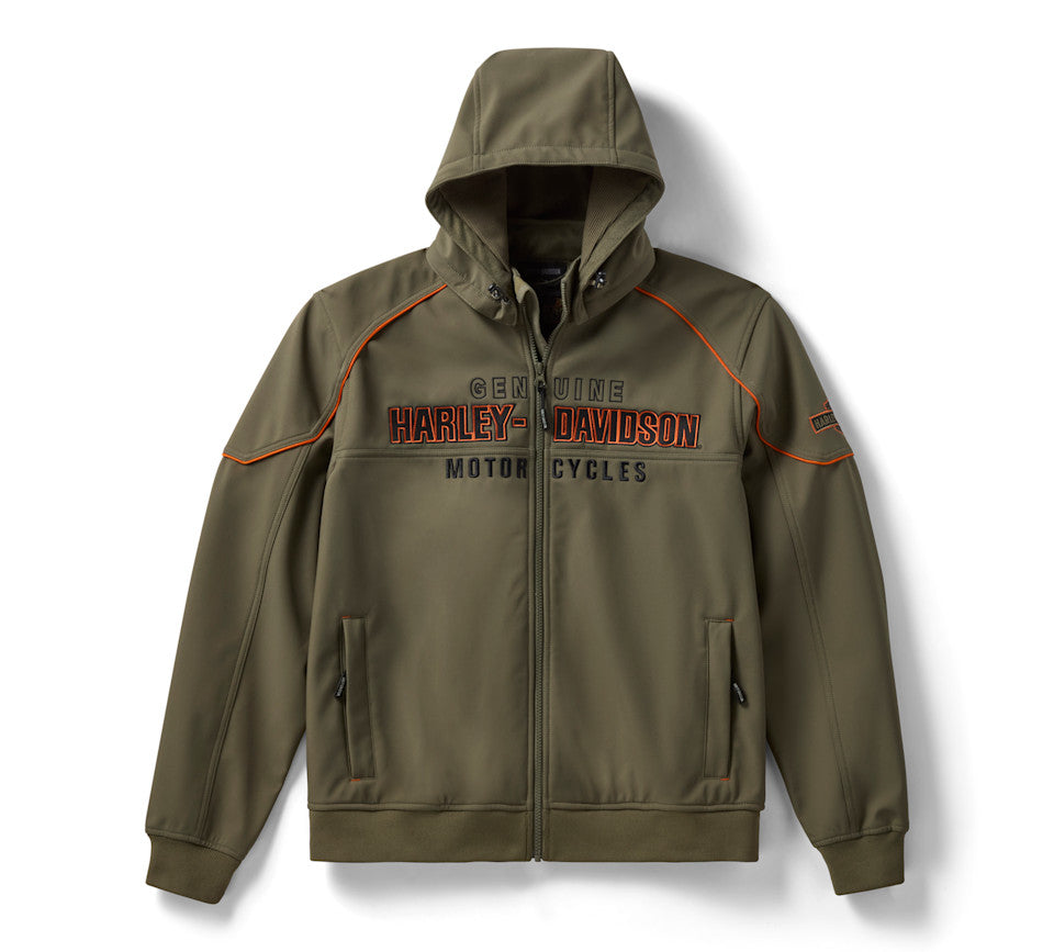 Harley Davidson® Men's Idyll Windproof Soft Shell Jacket