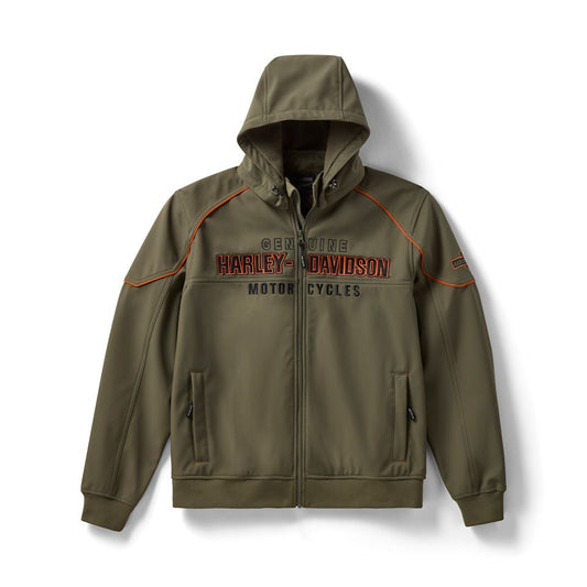 Harley Davidson® Men's Idyll Windproof Soft Shell Jacket
