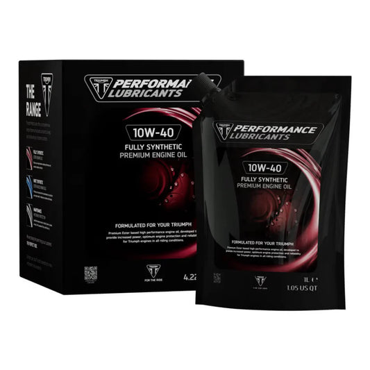 Triumph Ester Based Fully Synthetic 10W-40 4 Litre Lube Cube