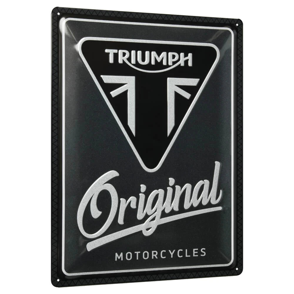 Triumph Original Tin Sign