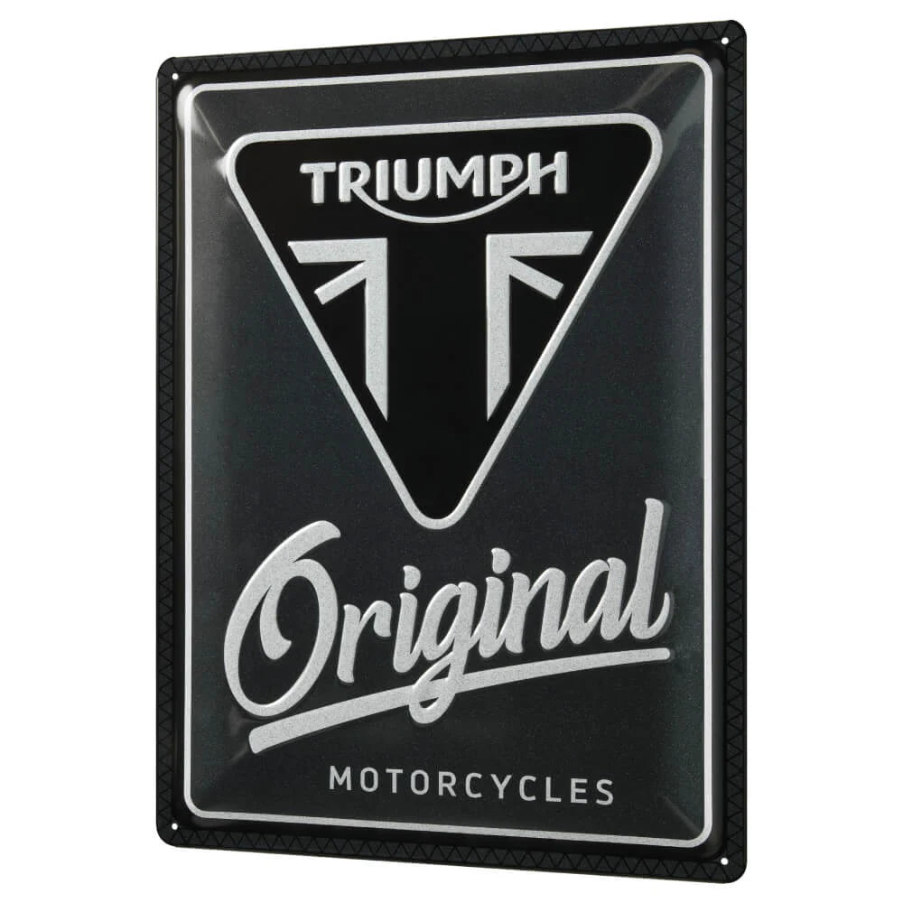 Triumph Original Tin Sign