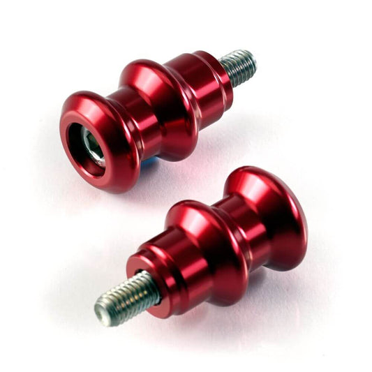 Triumph CNC machined Paddock Stand Bobbins - Red