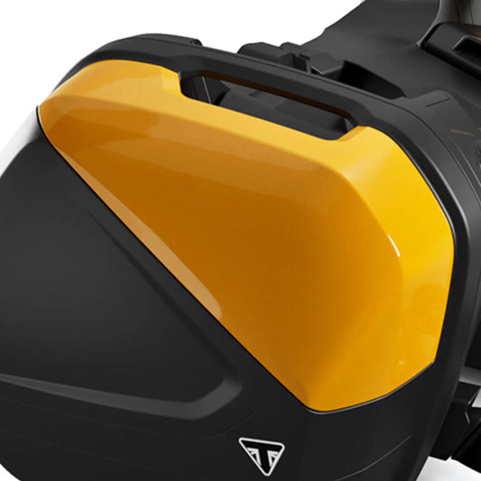 Triumph Pannier Infill Panels Kit - Cosmic Yellow