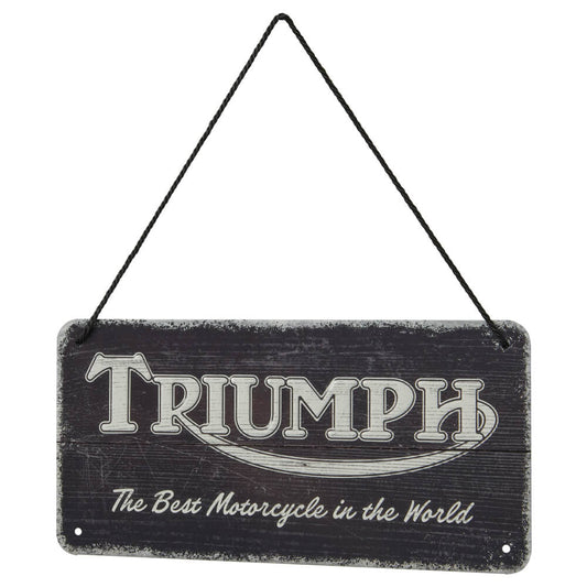 Triumph Workshop Hanging Sign