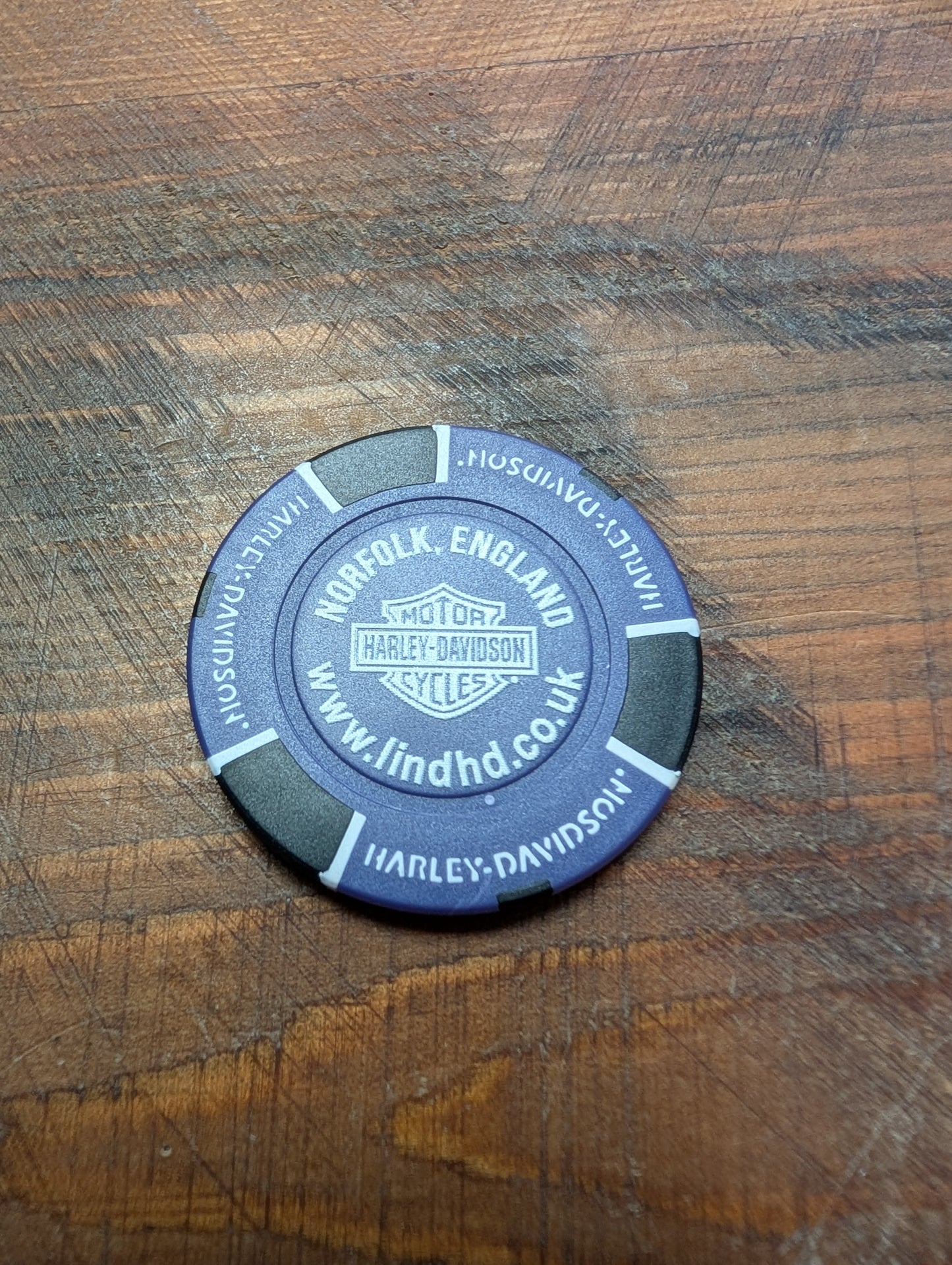 Harley-Davidson® Norwich Poker Chip