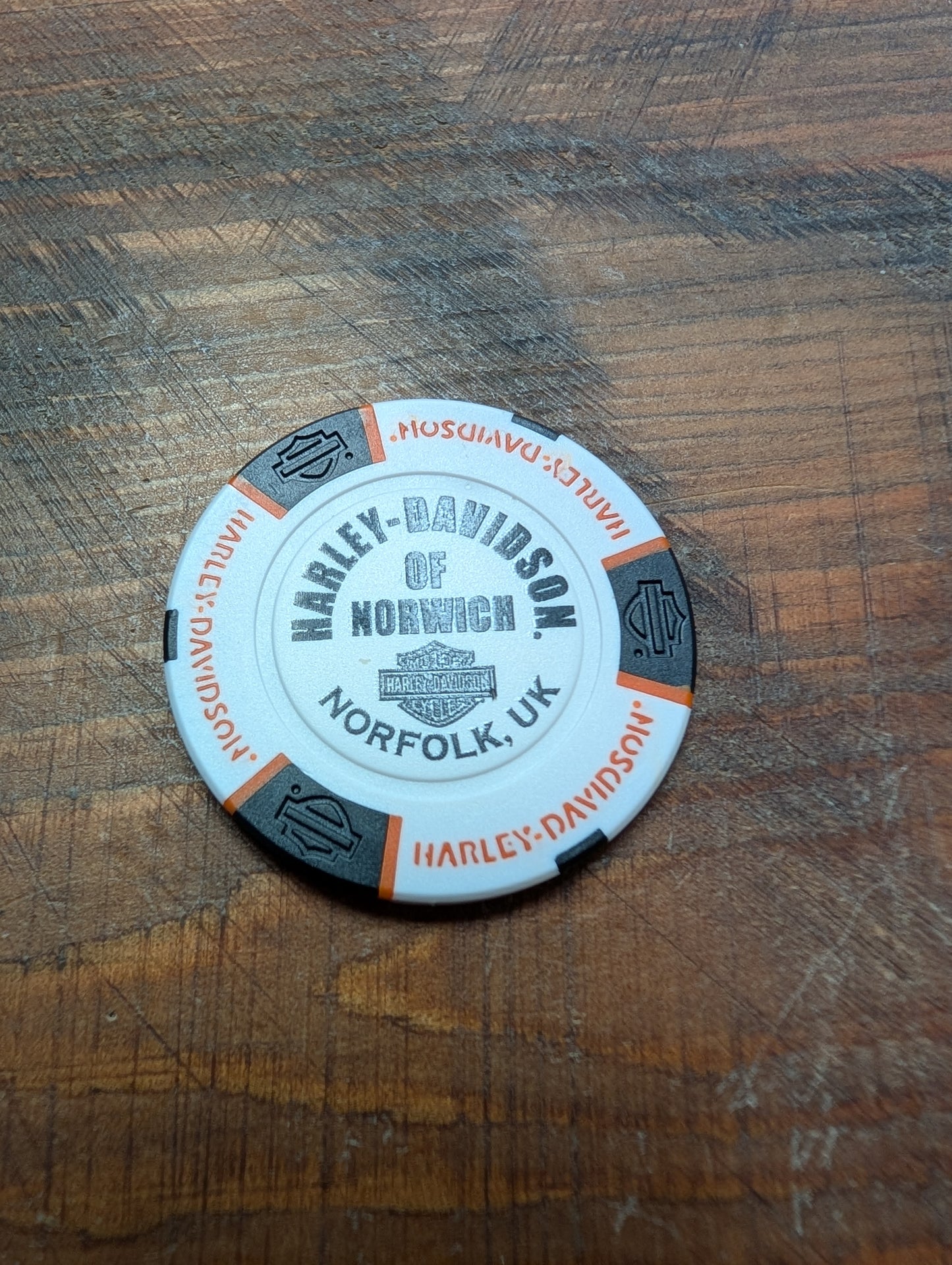 Harley-Davidson® Norwich Poker Chip