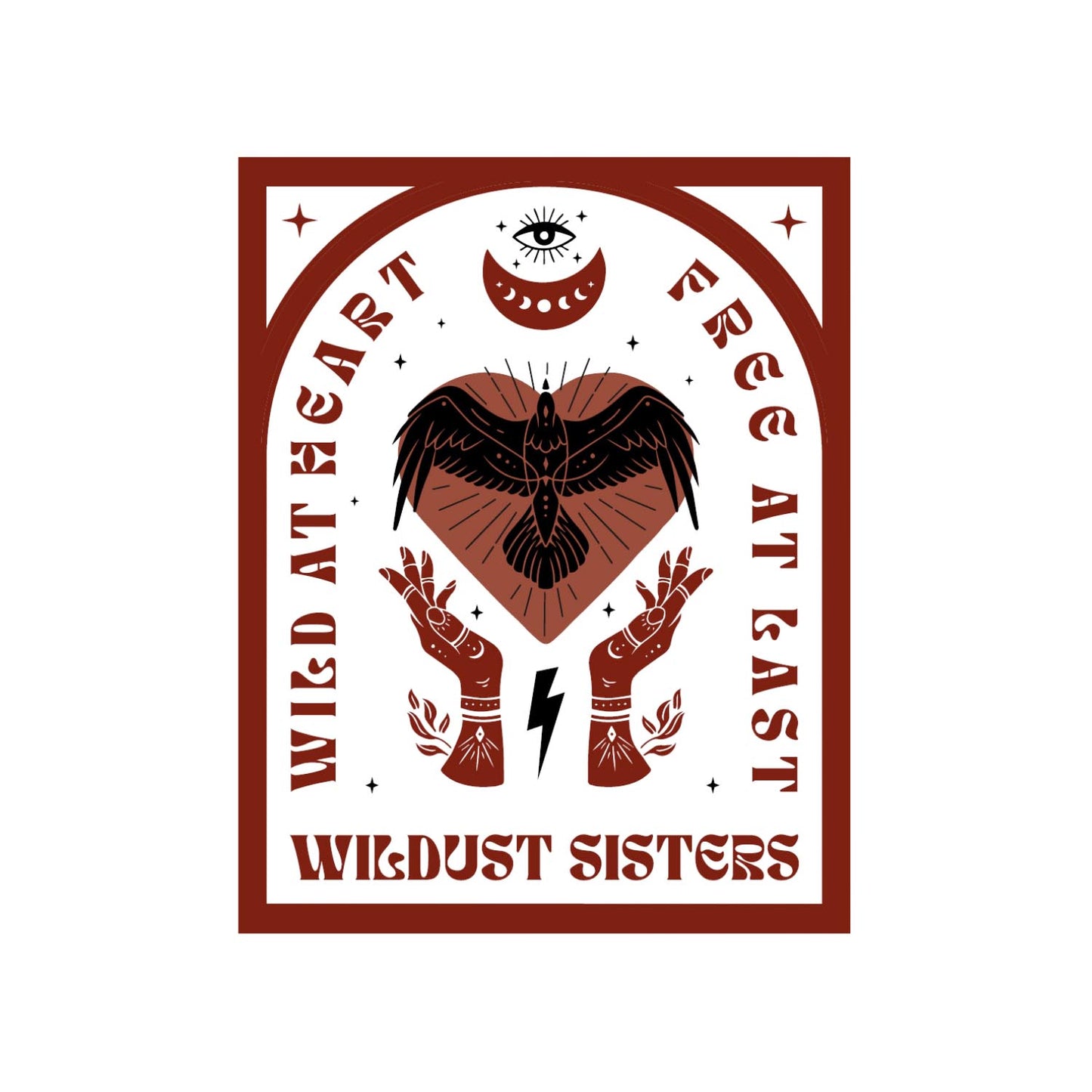 Wildust Sisters Wild Heart T-Shirt - White