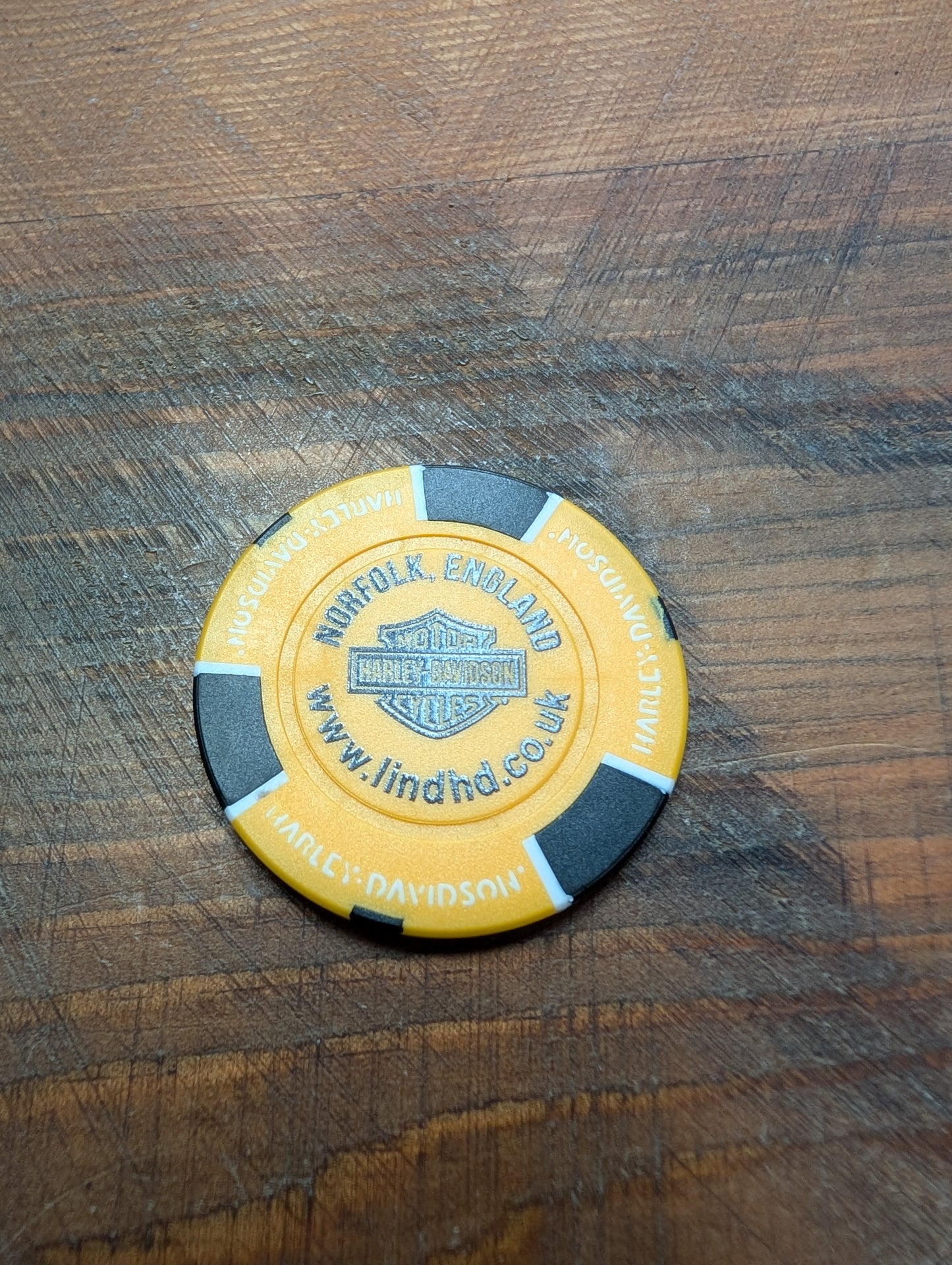 Harley-Davidson® Norwich Poker Chip