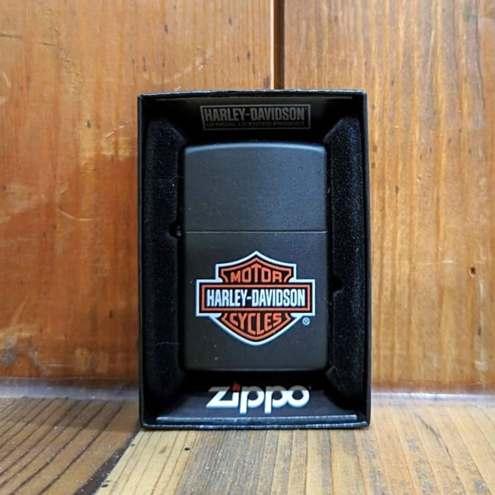 Harley-Davidson® Black Zippo Lighter With B&S Logo