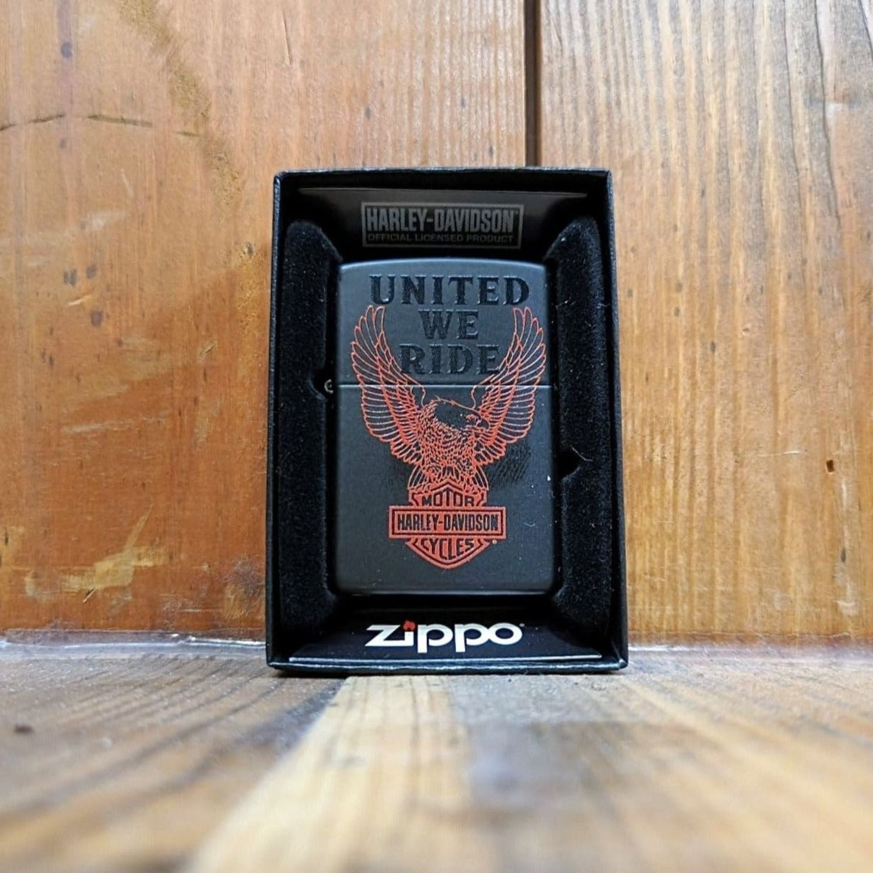 Harley-Davidson®  Black United We Ride Zippo Lighter