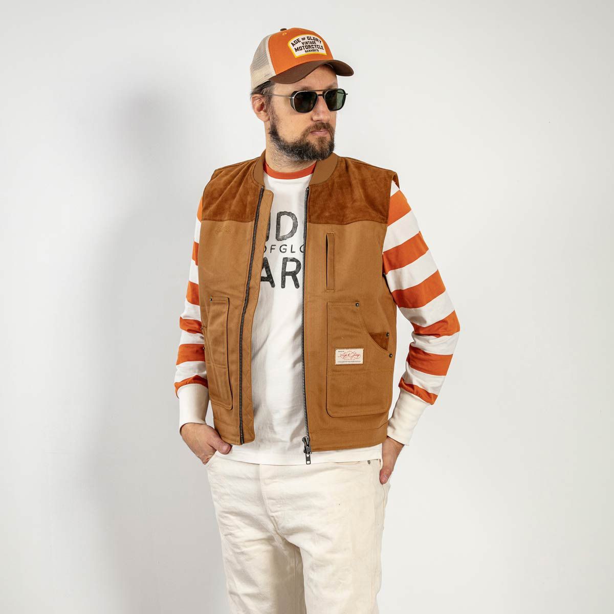 Age of Glory Cabin Vest Caramel