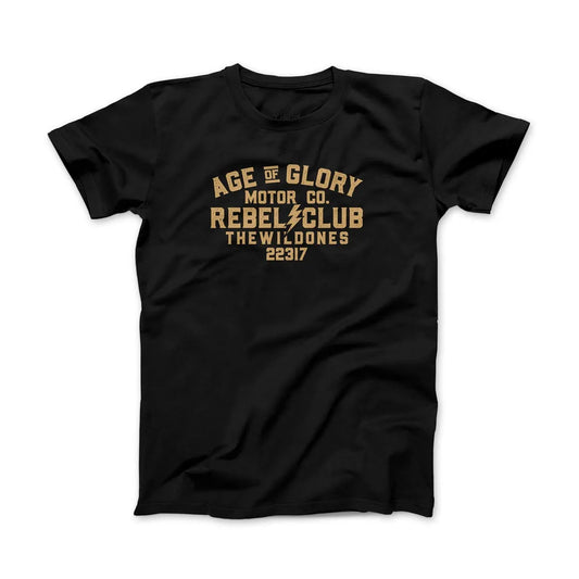 Age of Glory Men's Wild Ones T-Shirt Black