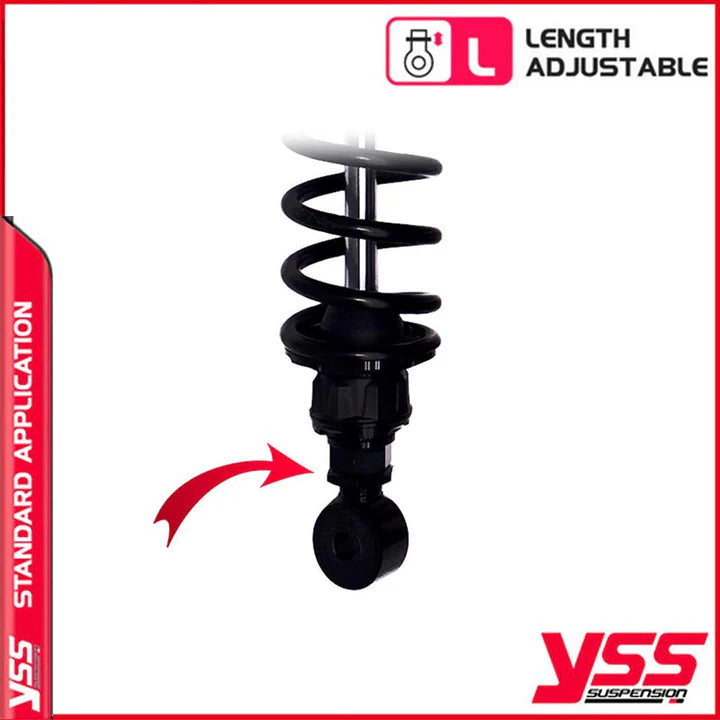 YSS TWIN SHOCK ABSORBER ADJUSTABLE RZ362-350TRL-48-B