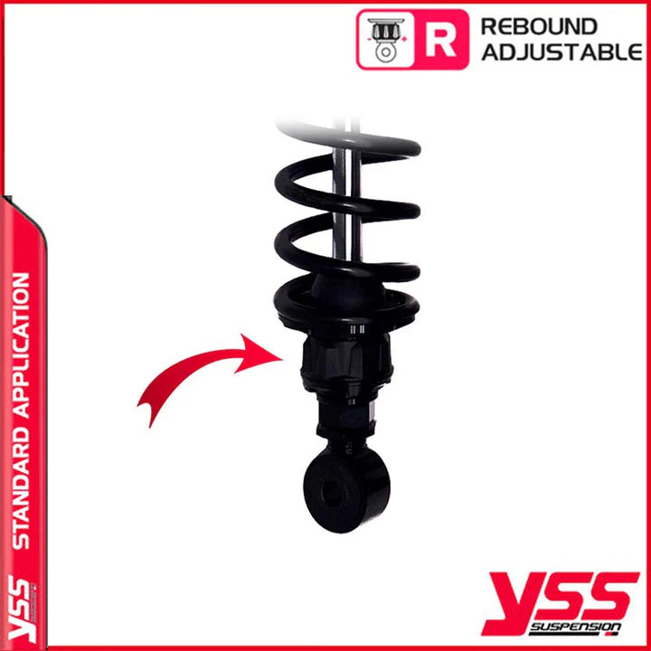 YSS TWIN SHOCK ABSORBER ADJUSTABLE RZ362-350TRL-48-B