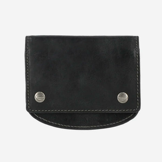 Harley-Davidson® Snap Flat Wallet Black