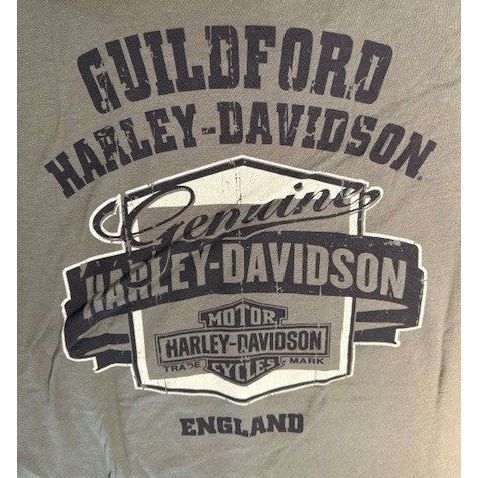 Harley-Davidson® Men's "Grit Skull" Guildford H-D Dealer T-Shirt