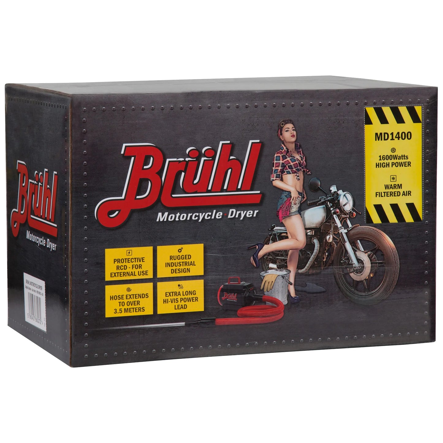 Bruhl MD1400 Single Turbine Motorcycle Dryer