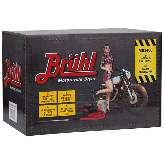 Bruhl MD1400 Single Turbine Motorcycle Dryer