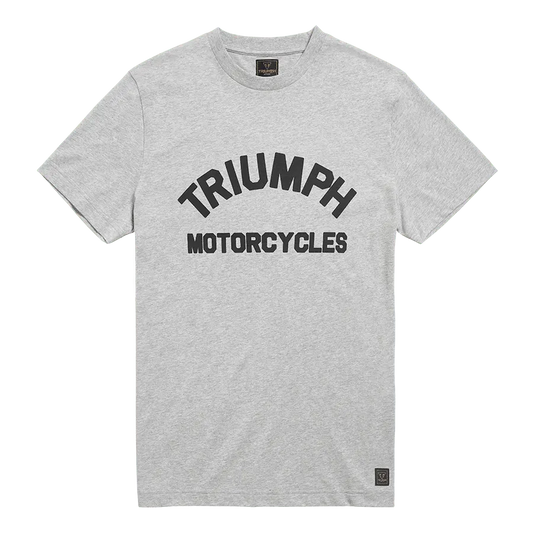Triumph Burnham Grey T-Shirt - Grey Marl