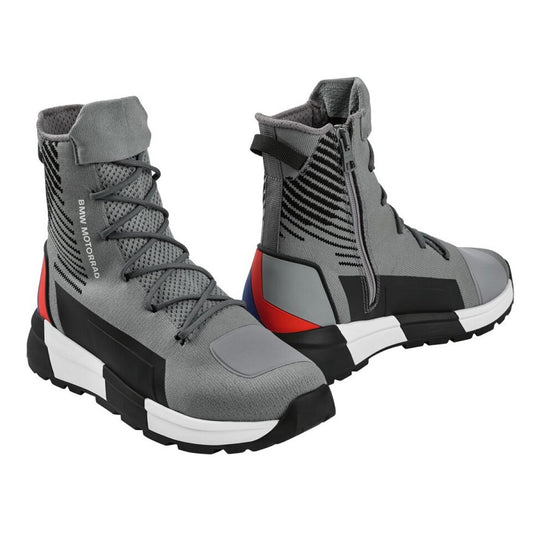 BMW Motorrad KnitRace Motorcycle Boots - Grey