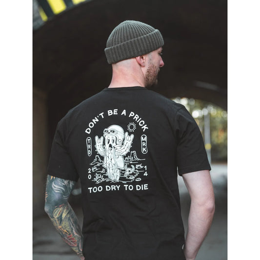 Kytone Men's Cactus Club T-Shirt in Black