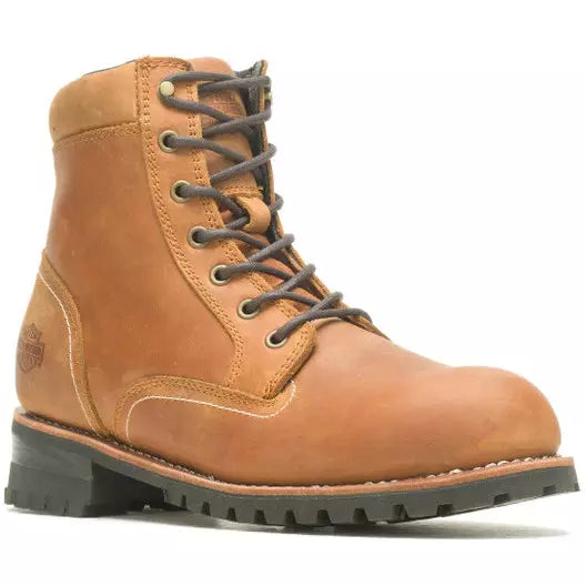 Harley Davidson Men s Brown Bentler 6 Inch Motorcycle Boots Tan