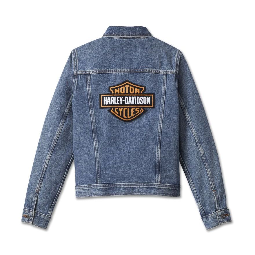 Harley-Davidson® Women's Essential Bar & Shield Denim Jacket