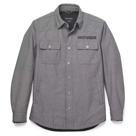 Harley Davidson® Men's Operative Riding Shirt Jacket - Grey