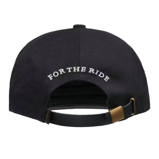 Triumph Heritage Straggler Flat Peak Cap - Black