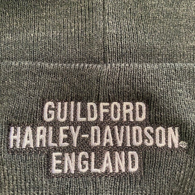 Harley-Davidson® Men's Landed No1 Embroidered Cuffed Beanie Hat - Guildford Dealer