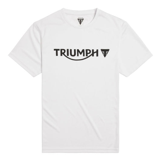Triumph Rapid Dry Crew Neck T-Shirt - White