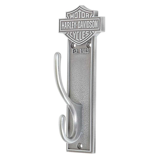 Harley-Davidson® Bar & Shield Coat Hook, Antique Pewter Finish