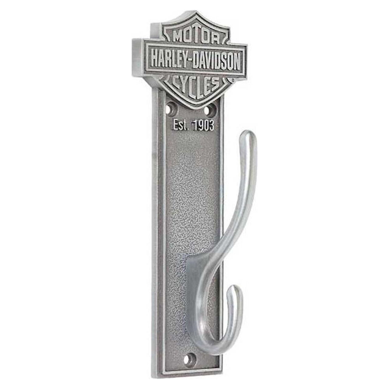 Harley-Davidson® Bar & Shield Coat Hook, Antique Pewter Finish