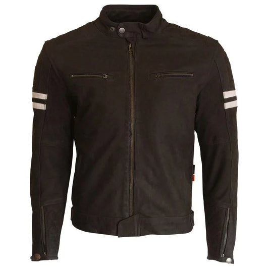 Merlin Hixon II D3O® Leather Jacket - Brown