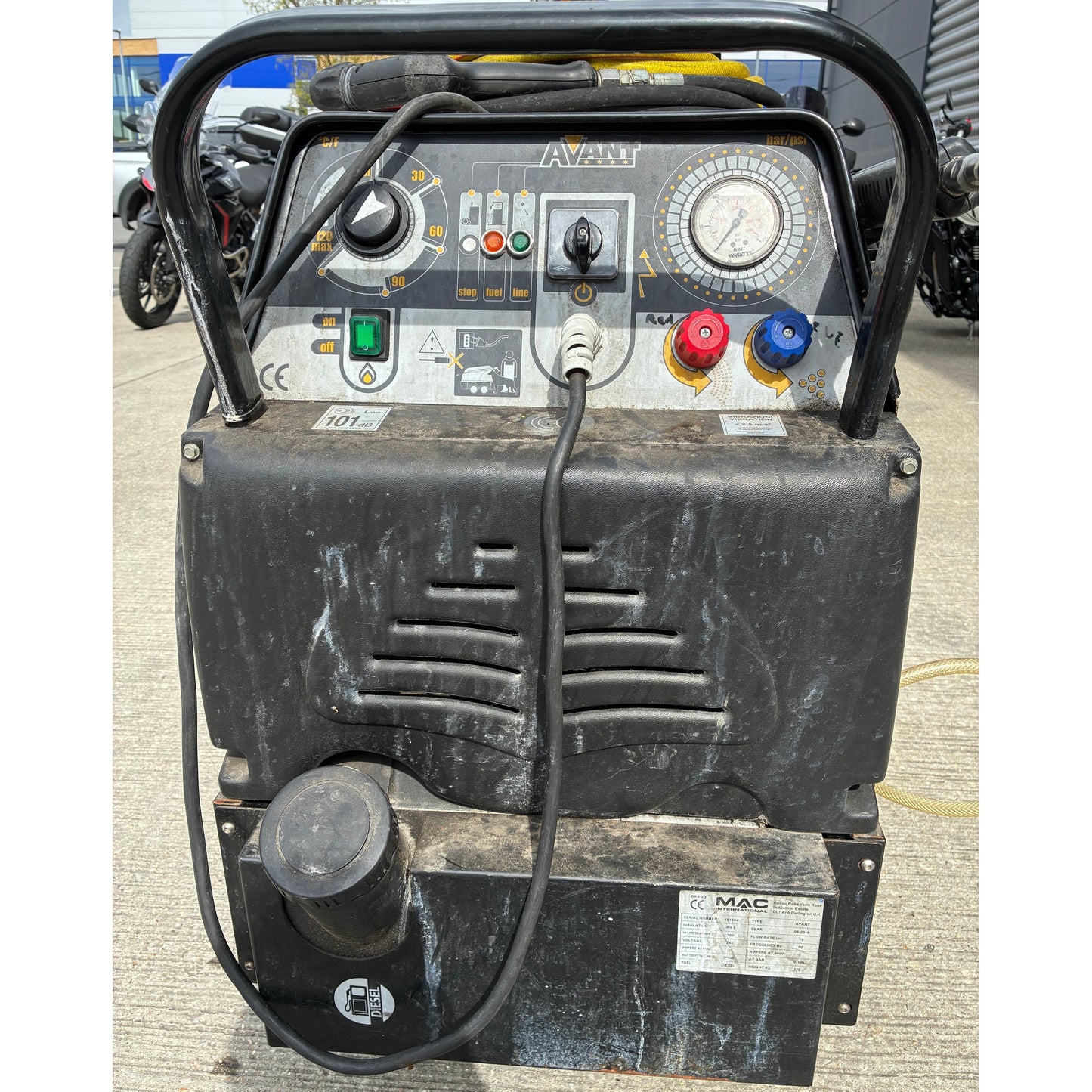 MAC International Avant Pressure Washer
