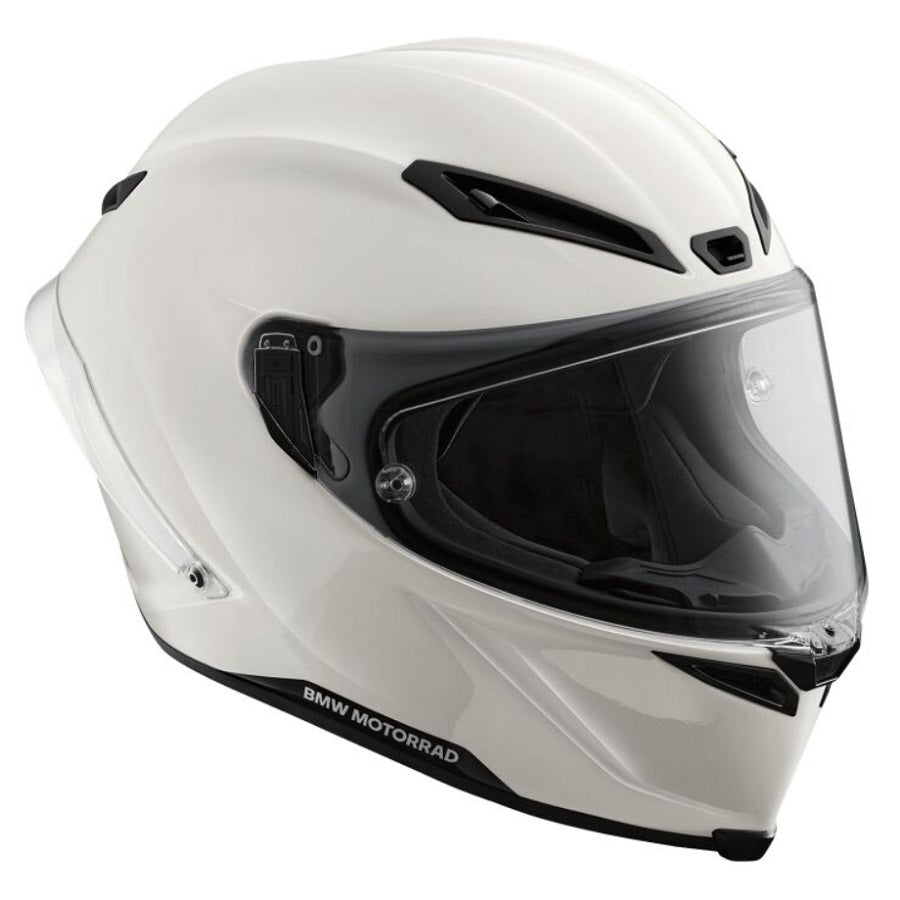 BMW Motorrad M Pro Race Motorcycle Helmet - Light White