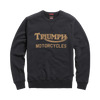 Triumph Heritage Radial Crew Sweatshirt - Black