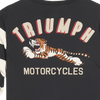 Triumph Heritage Supertrack Tiger Striped Long Sleeve T-Shirt