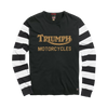 Triumph Heritage Ignition Coil Stripe Long Sleeve T-Shirt