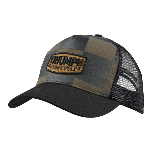 Triumph Pritchard Trucker Cap - Black/Iron