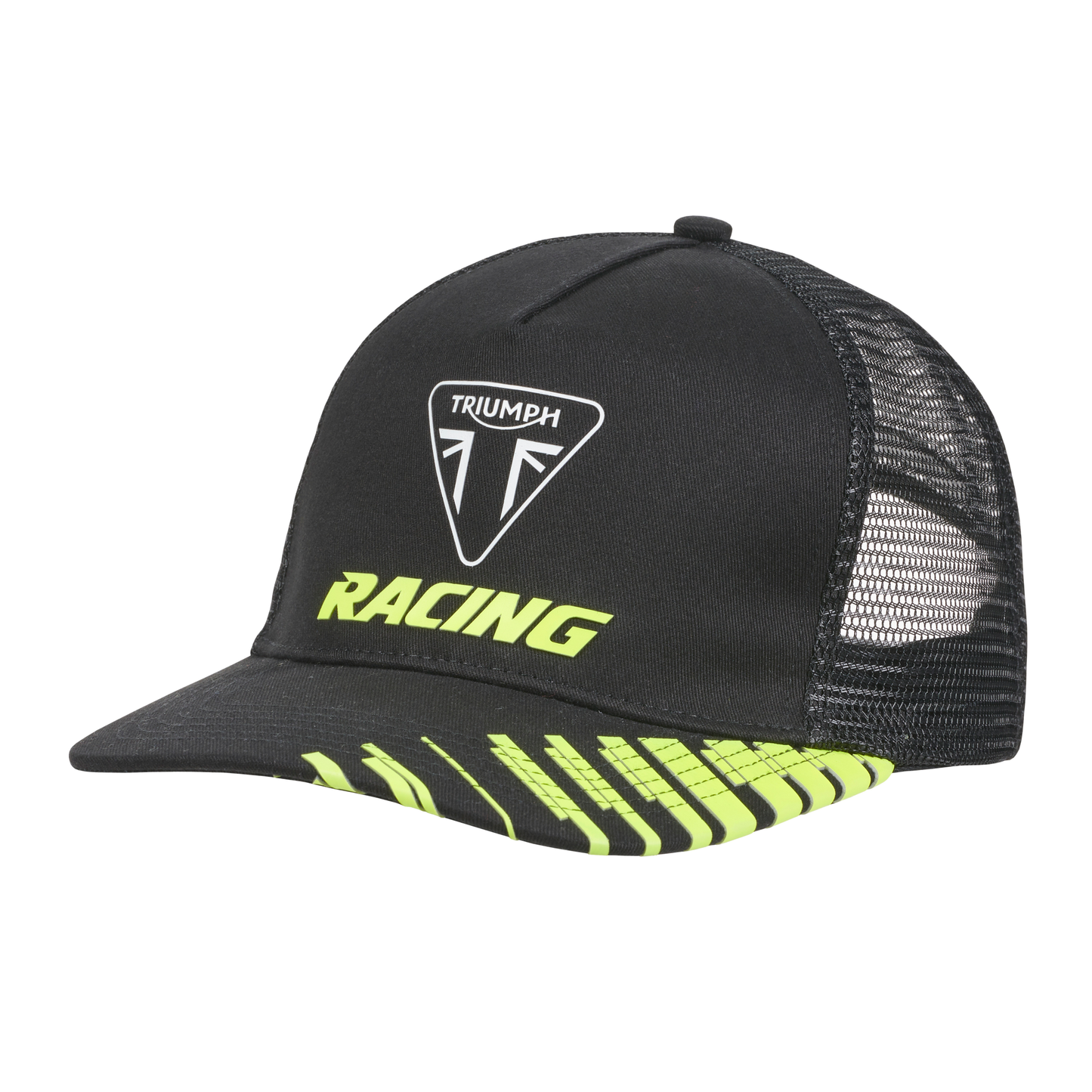 Triumph Racing Flat Peak Trucker Cap