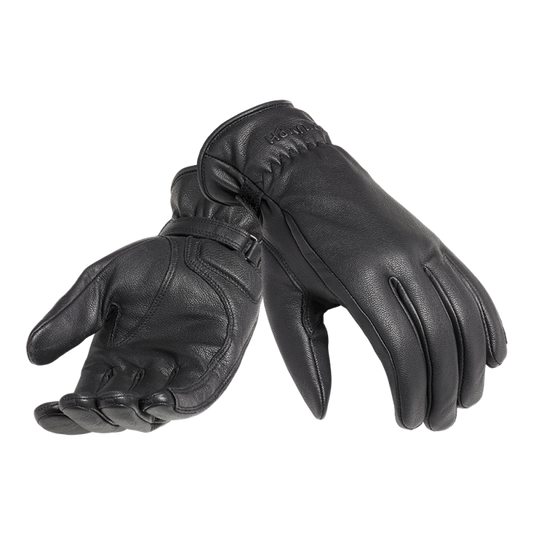Triumph Vance Leather Gloves Black
