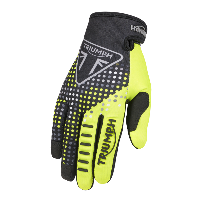 Triumph Roller MX Glove - Fluro/Black