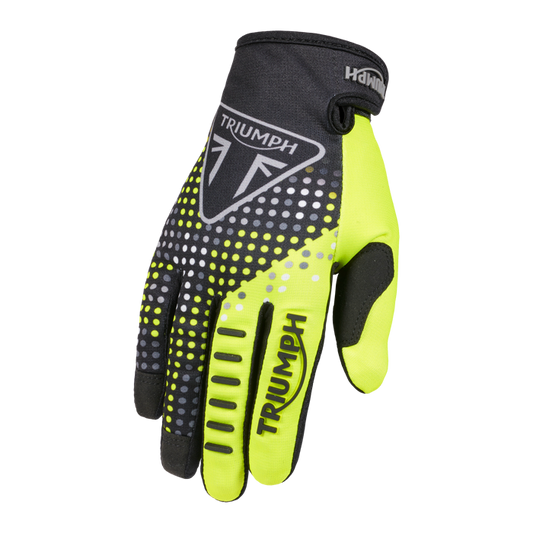 Triumph Roller MX Glove - Fluro/Black