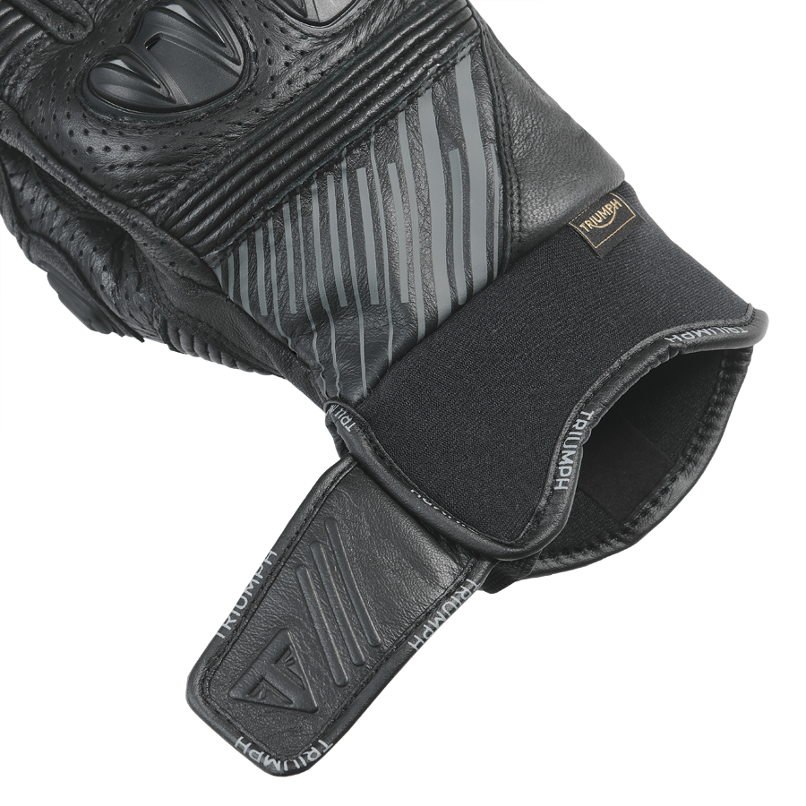 Triumph Bullet Glove - Black/Charcoal