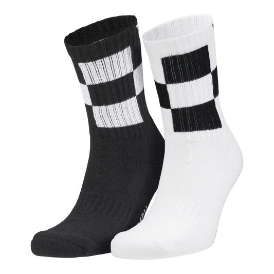 Triumph Checker Twin Pack Socks